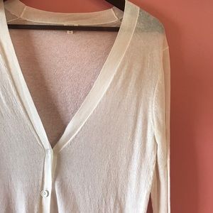 White J crew sweater - size M